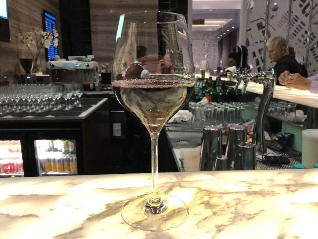 GVK Lounge wine