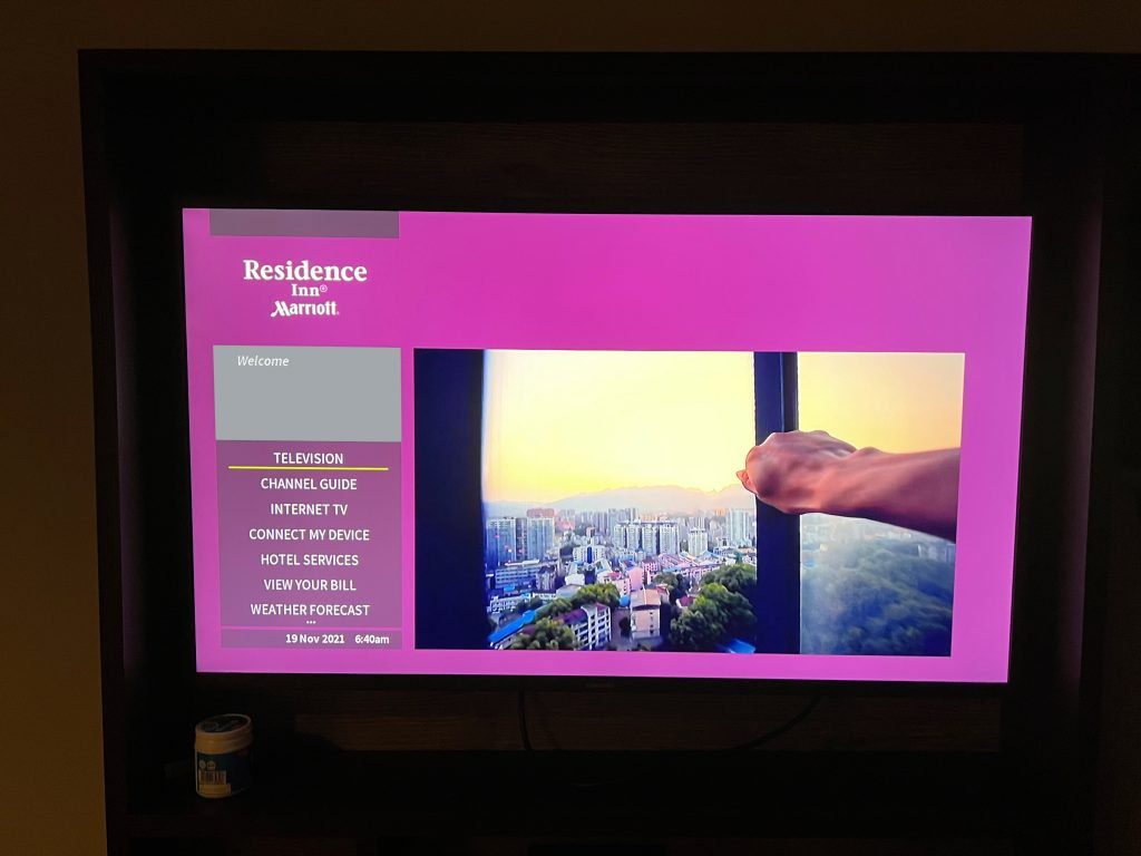 Hotel TV Unlock Widget