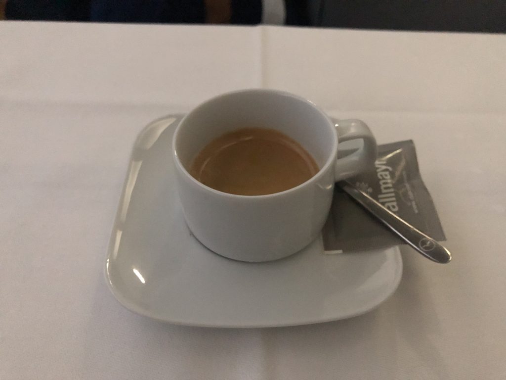 Lufthansa Flight Espresso