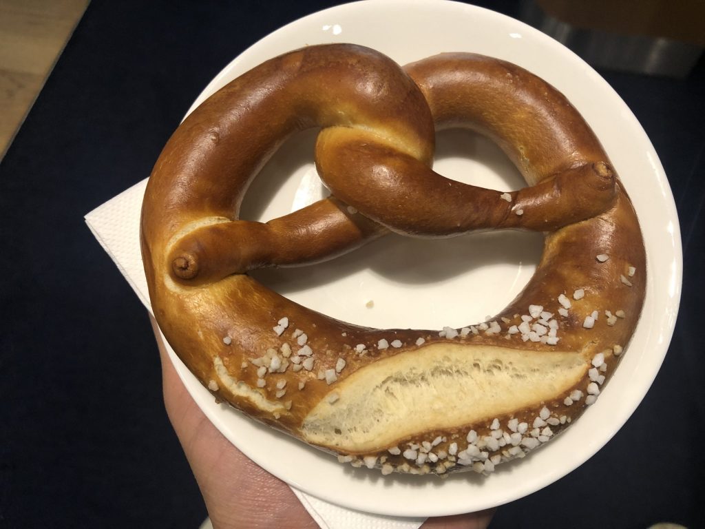 Fresh Baked pretzel