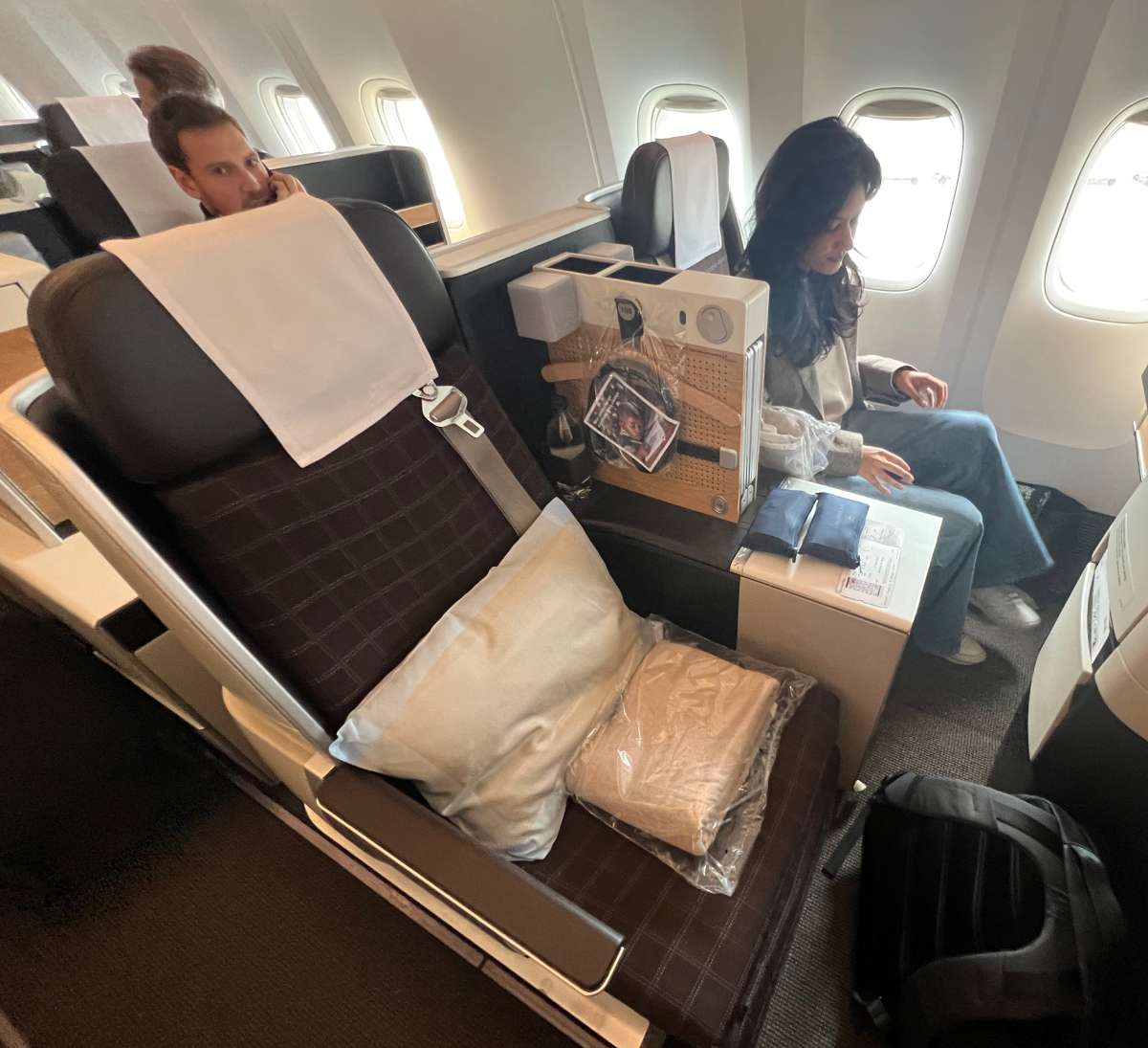 Swiss 777 Business Class