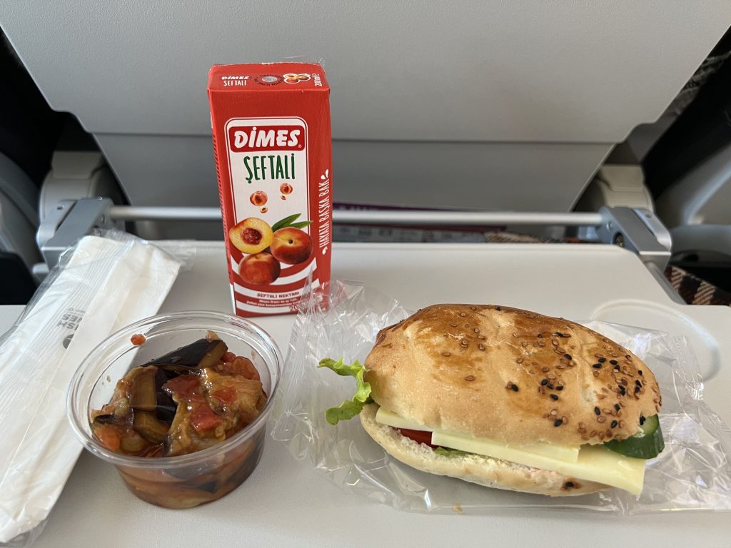 Turkish Airlines 737 Economy Meal