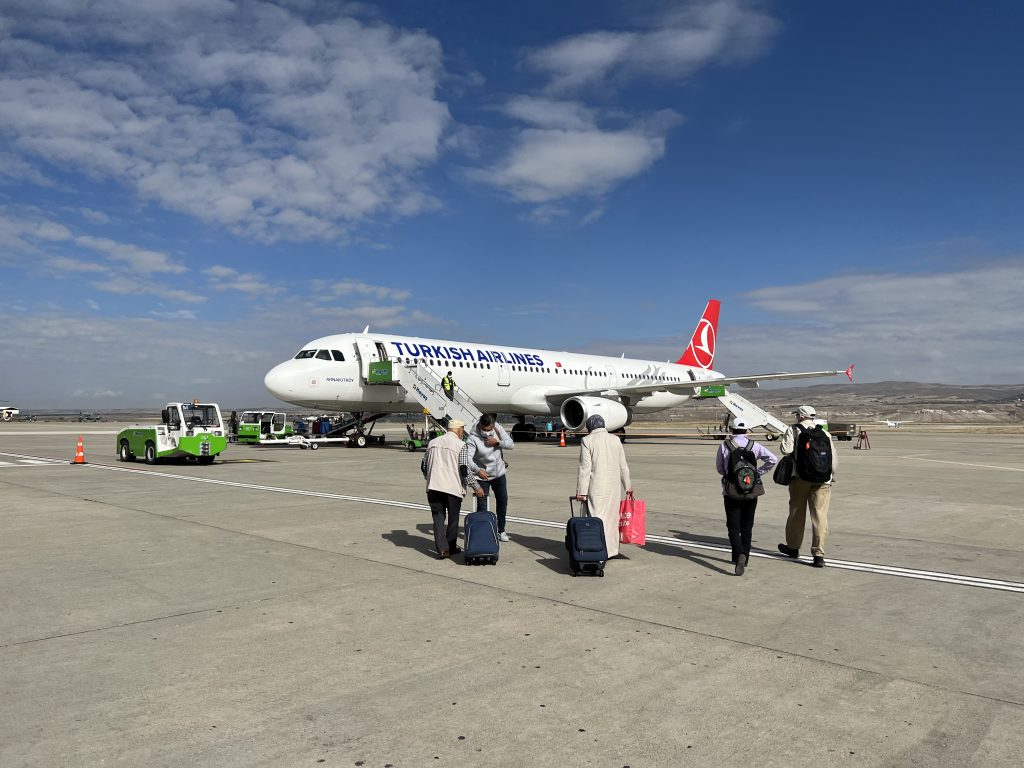 Turkish A321 Boarding