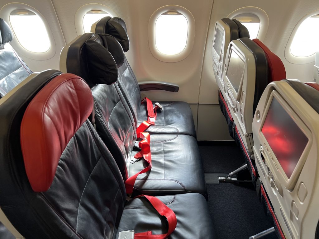 Turkish A321 Economy Seat