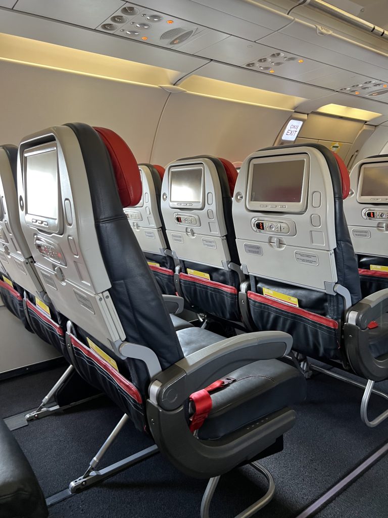 Turkish A321 Economy Seats