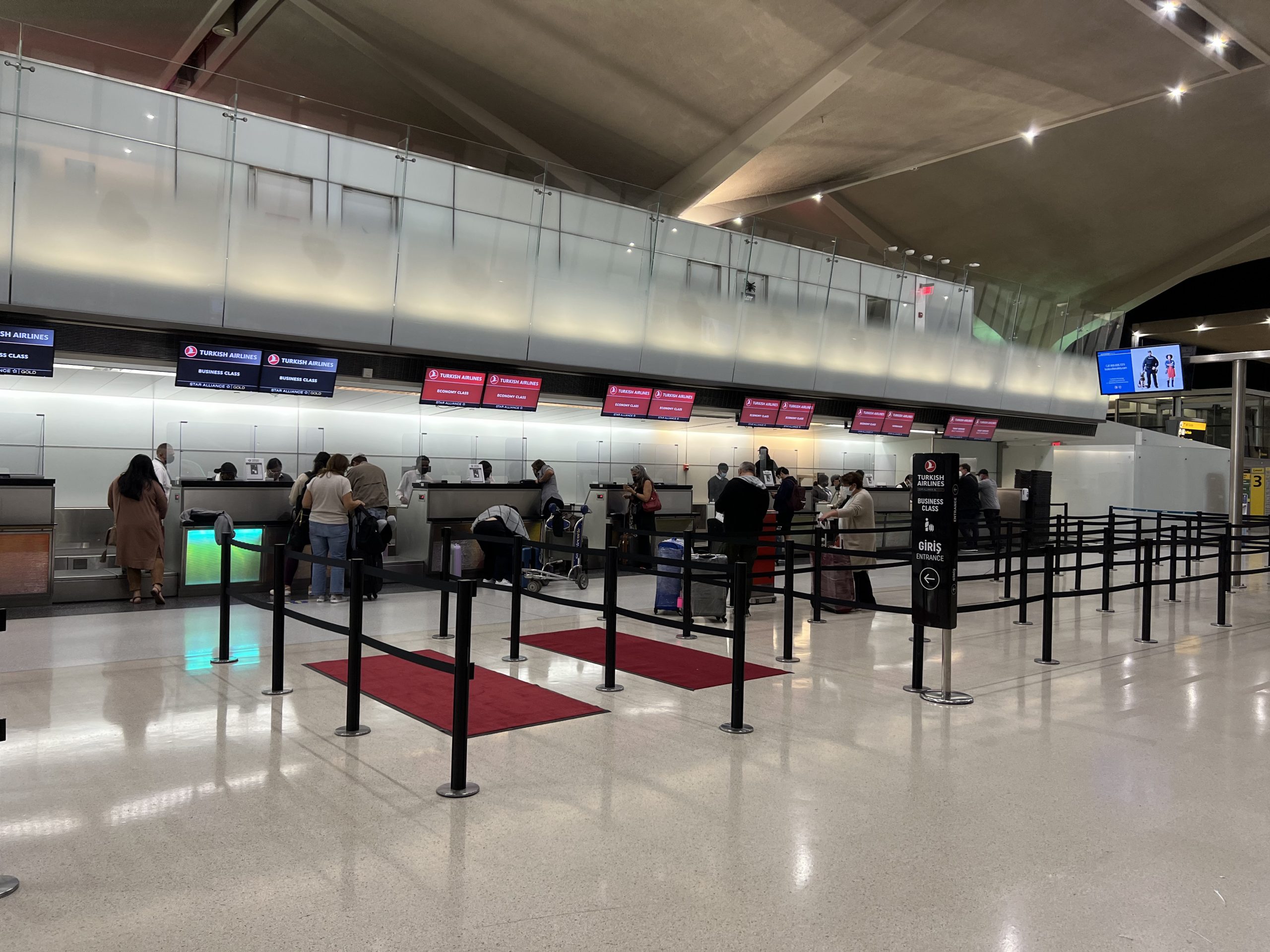 Turkish Check In Newark Airport