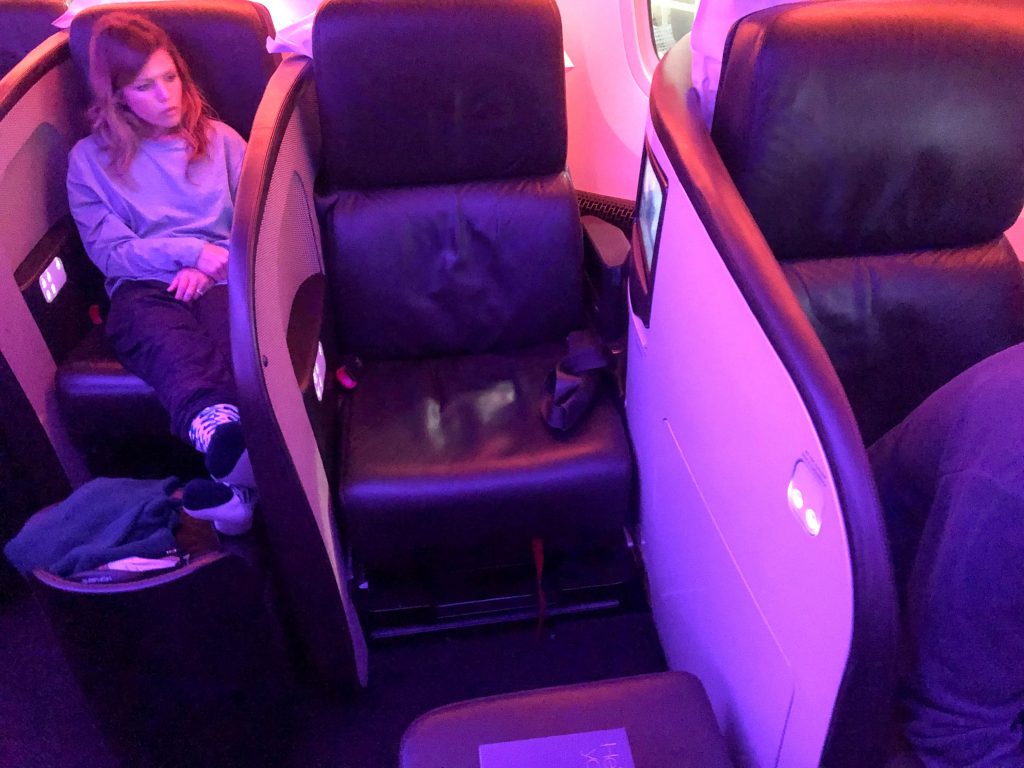 Virgin Atlantic Business Class Seat